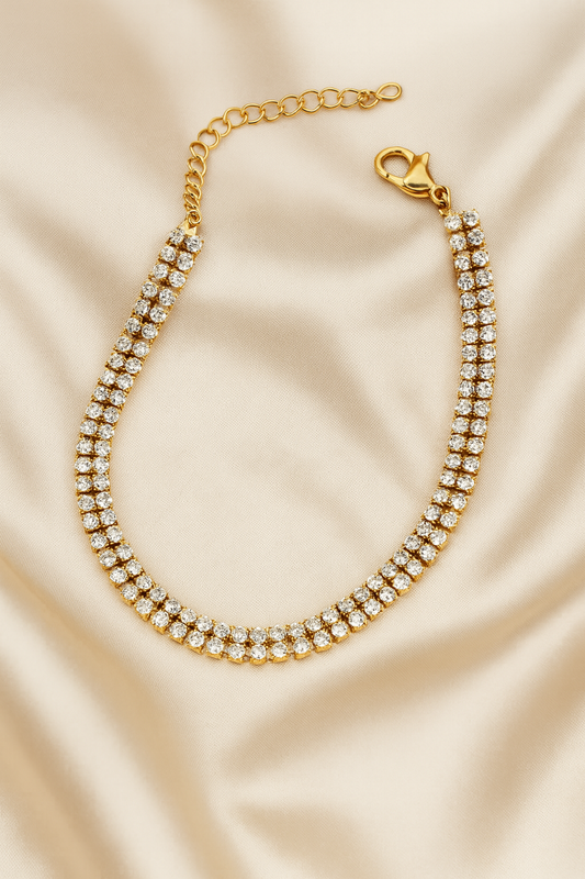 Timeless Double Tennis Bracelet