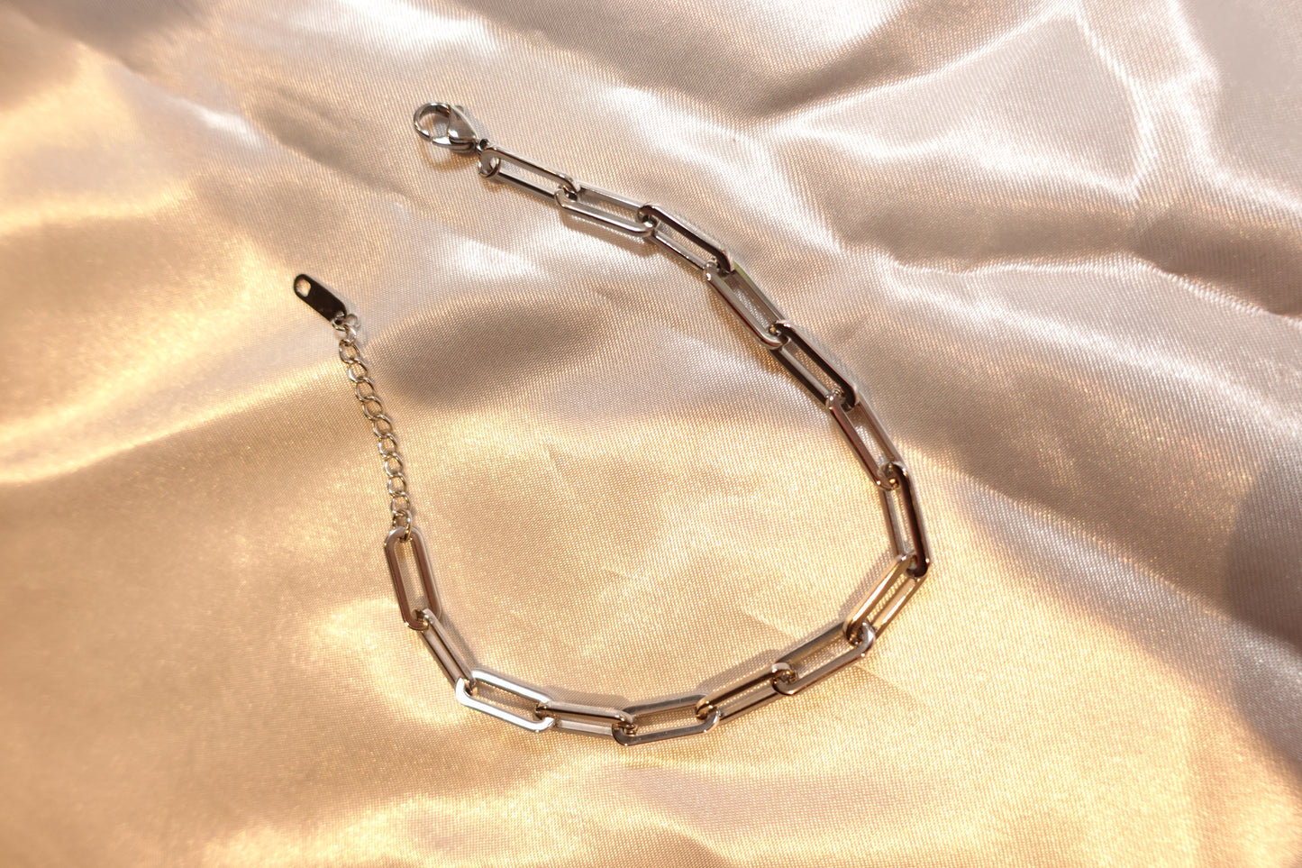 Stainless Steel Link Bracelet (Unisex)