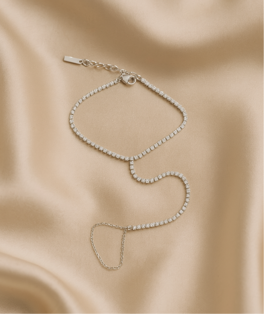 Bedazzled Hand Chain