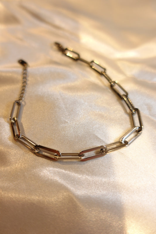 Stainless Steel Link Bracelet (Unisex)