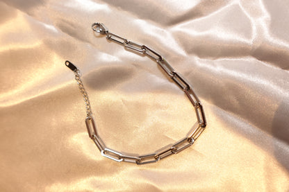 Stainless Steel Link Bracelet (Unisex)