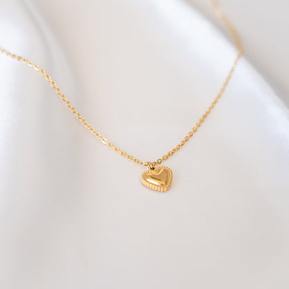 Heart necklace (Gold & Silver)
