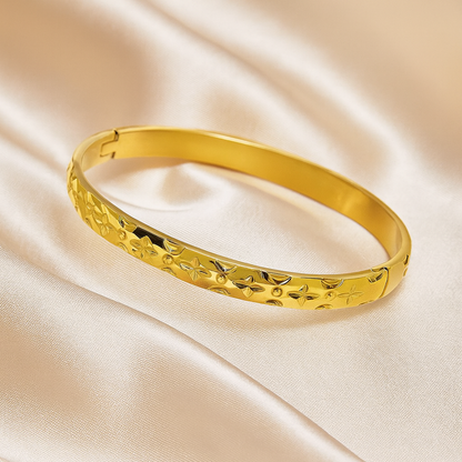 Celestia Carved Bangle