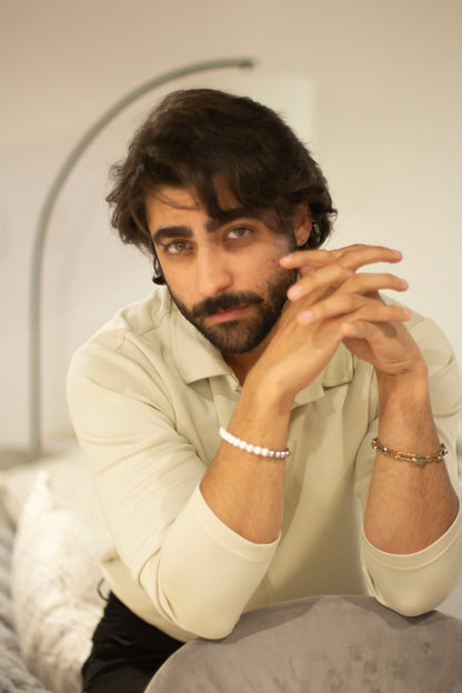 Men’s Two-Tone Link Bracelet