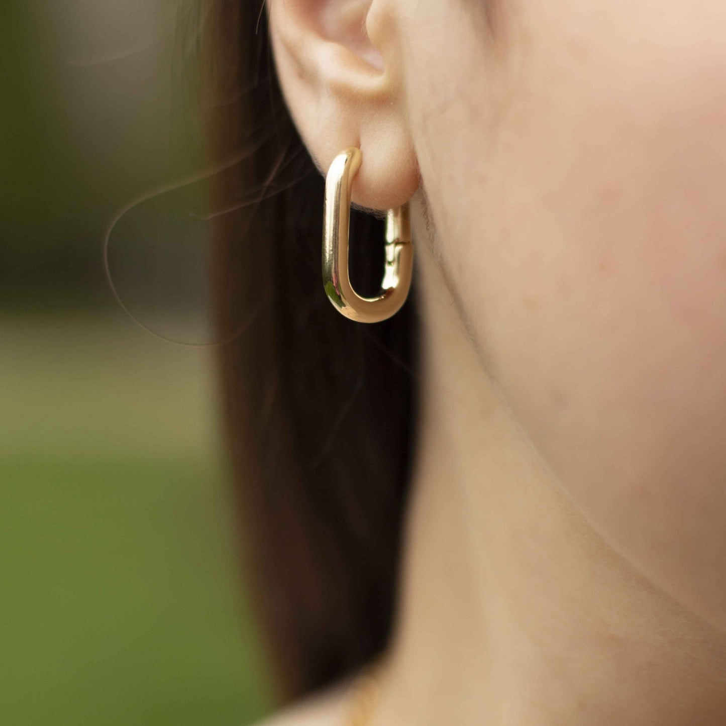 Paperclip Hoops