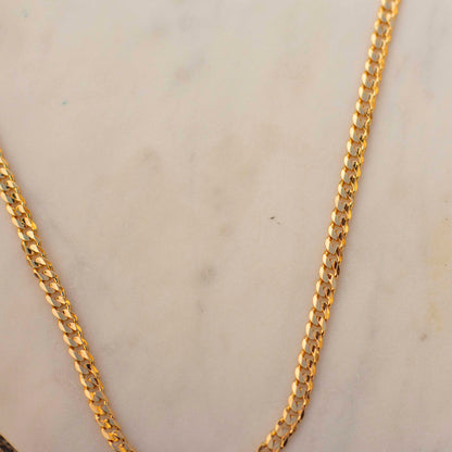 Gold Curb Chain