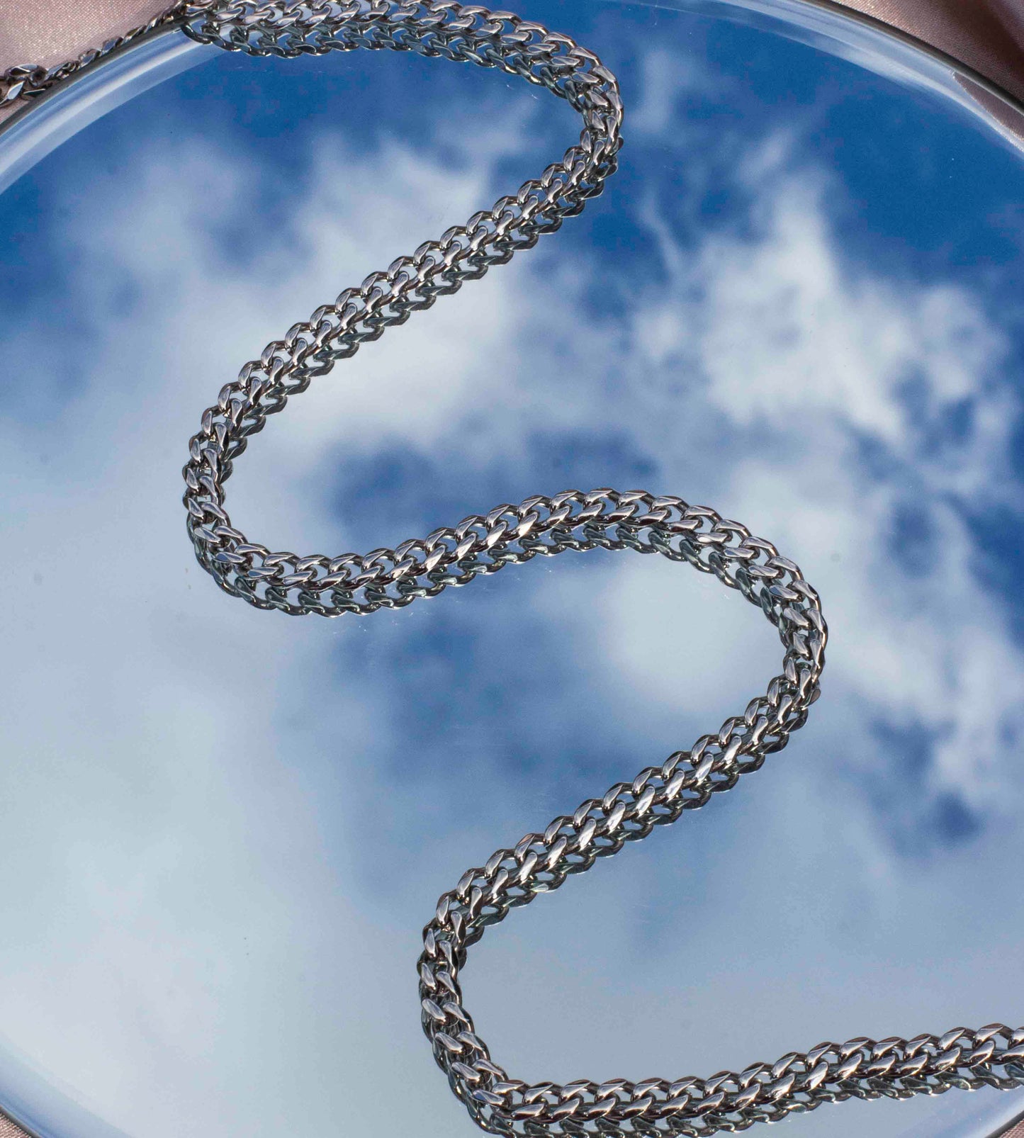 Argent Silver Cuban Chain