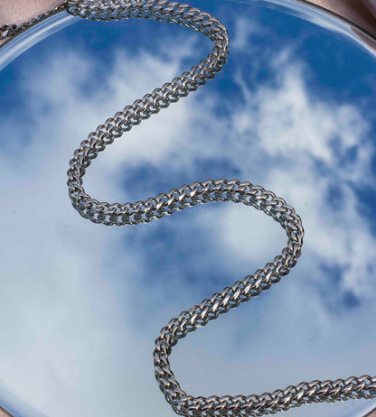 Argent Silver Cuban Chain