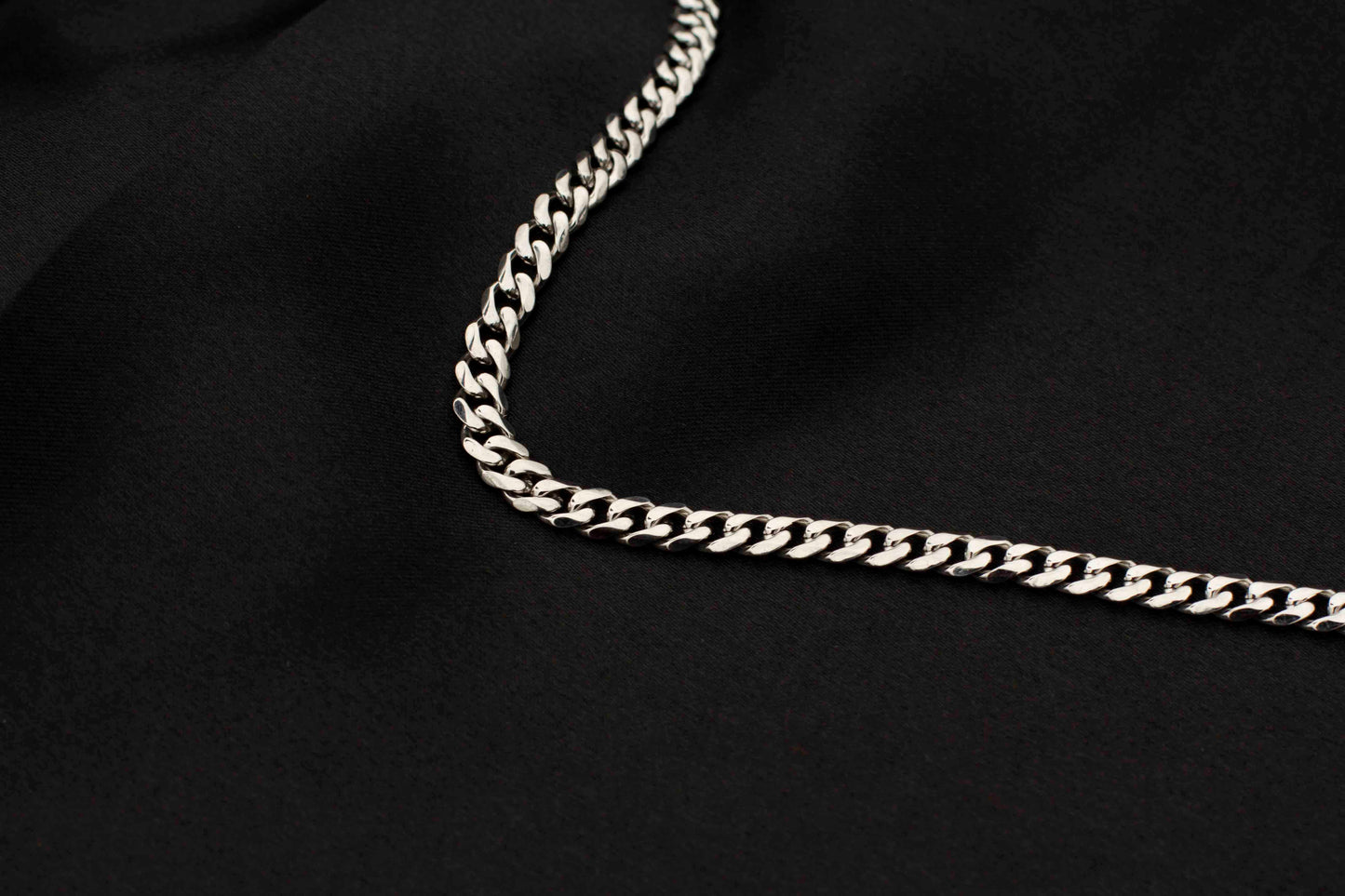 Argent Silver Cuban Chain