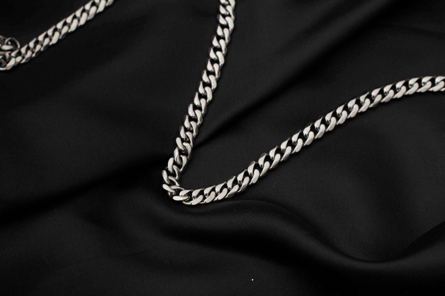 Argent Silver Cuban Chain