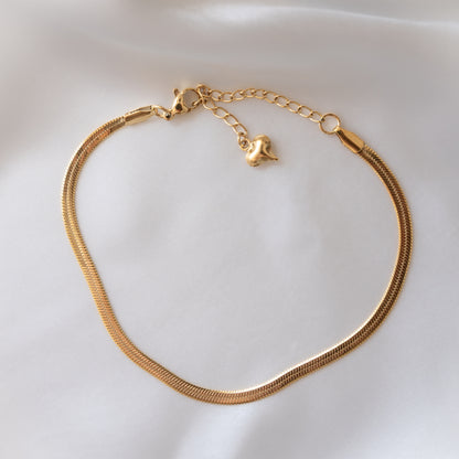 Herringbone Anklet