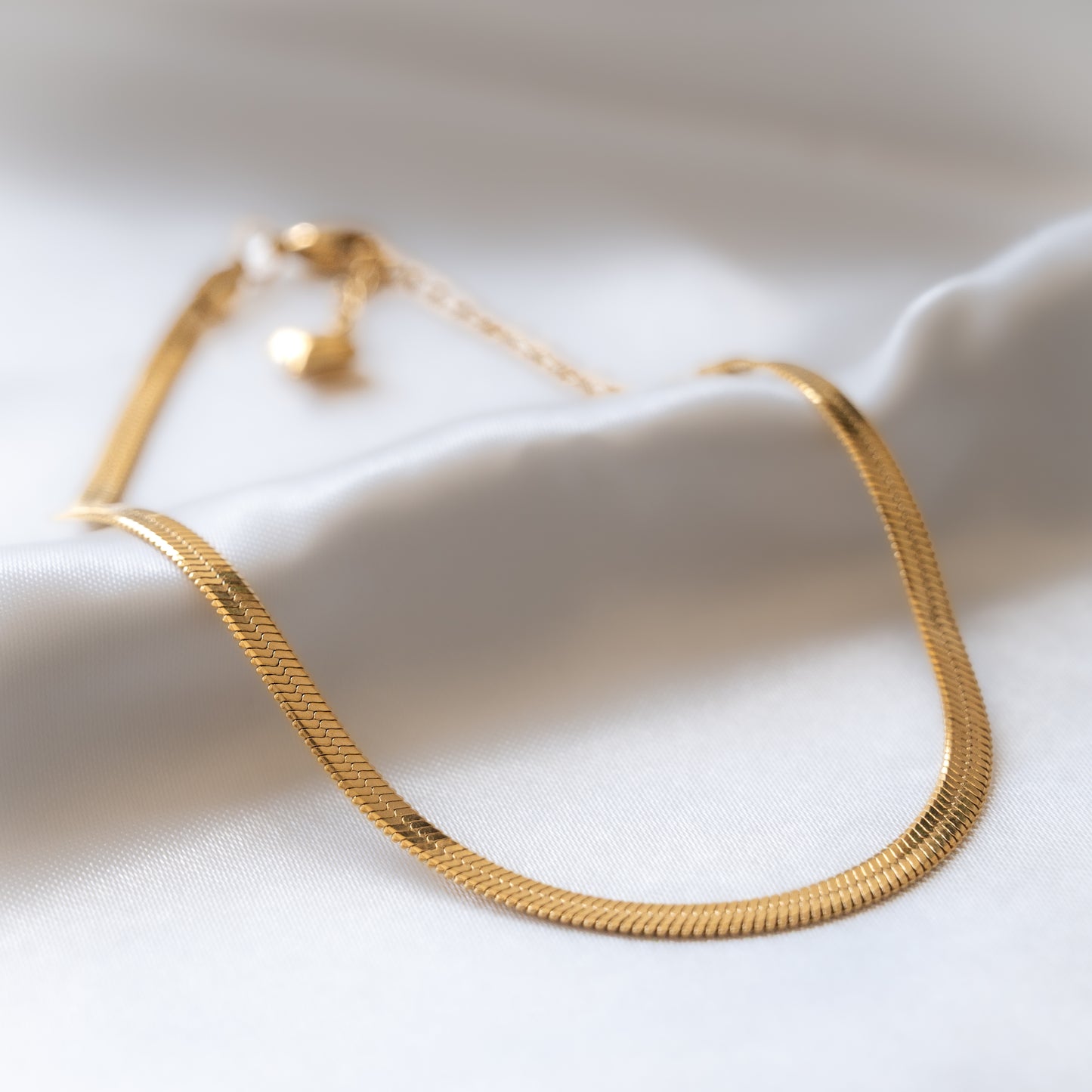 Herringbone Anklet
