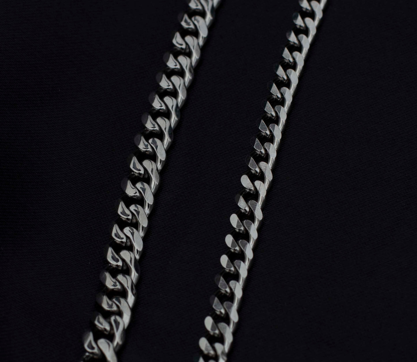 Argent Silver Cuban Chain