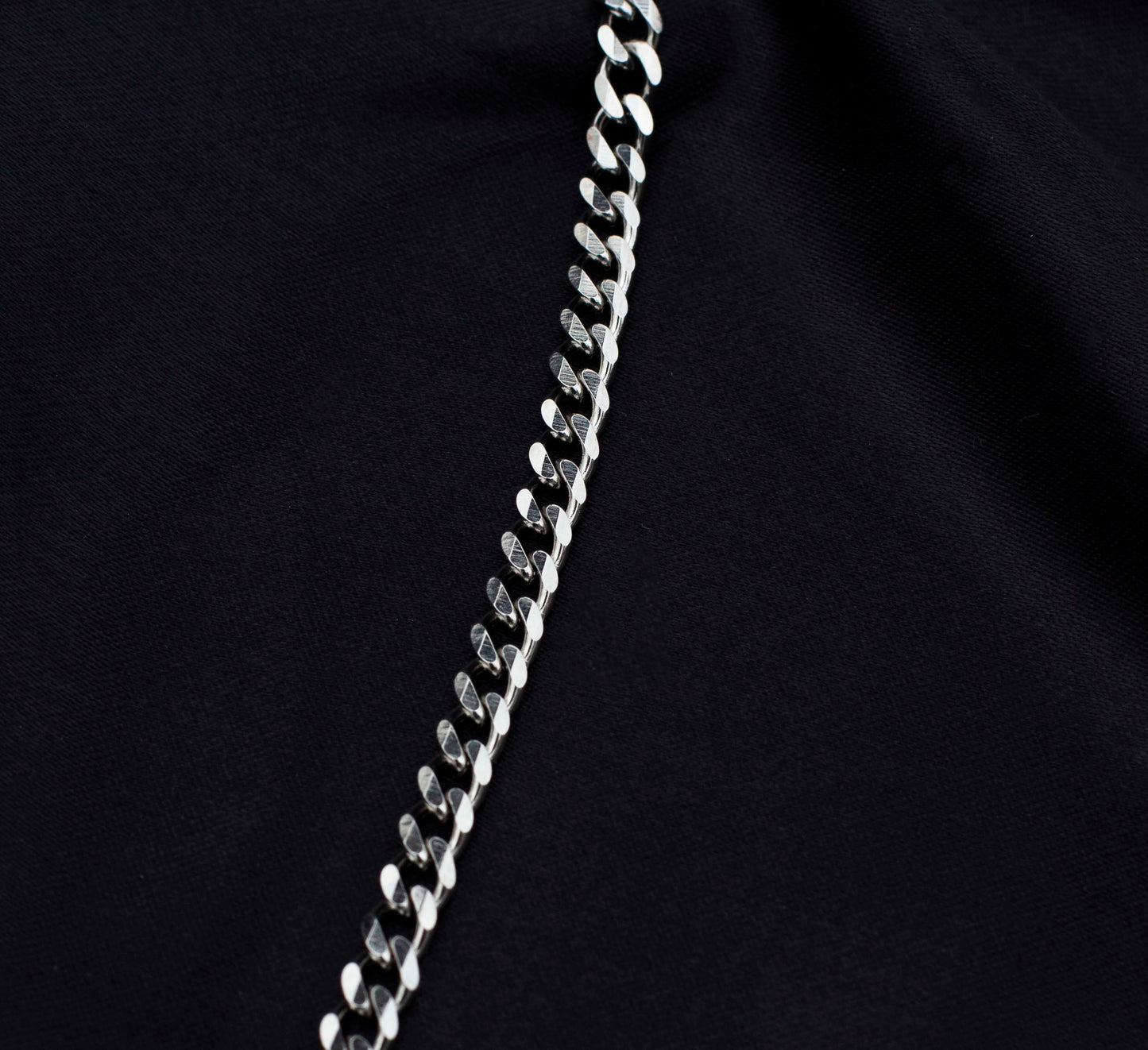 Argent Silver Cuban Chain