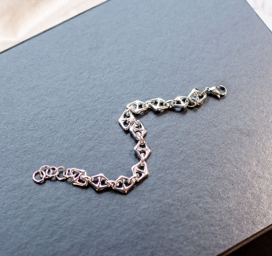 Men's Geometric Link Bracelet